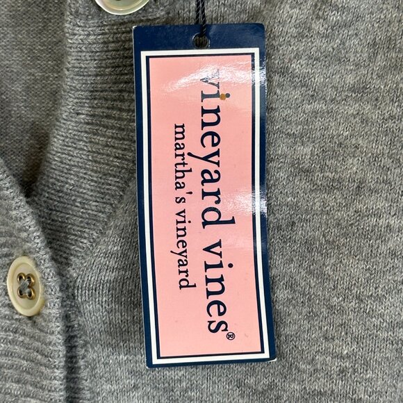 Vineyard Vines Gray Cardigan Women's XL NWT - Picture 7 of 9